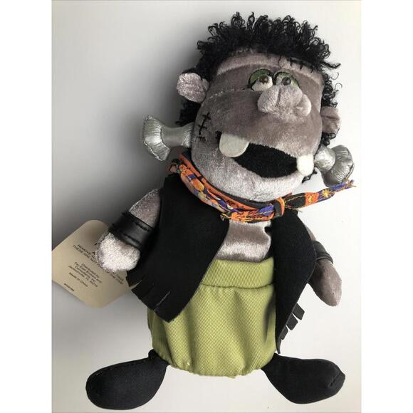 Dan Dee Other - Halloween Frankenstein Animated Plush Sings, Eyes Flash Vintage Dandee